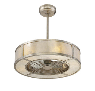 Vireo 6-Light Fan D'Lier in Silver Dust