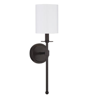 1-Light Wall Sconce in Oil Rubbed Bronze