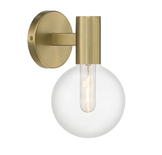 Wright 1-Light Wall Sconce in Warm Brass