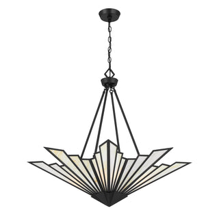 Rivage 4-Light Pendant in Matte Black