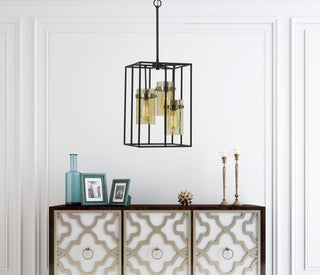 60W X 3 Cremona Glass Pendant Fixture