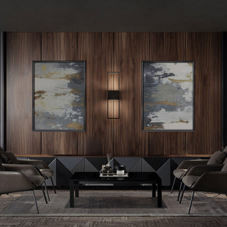 Miami Wall Sconce  Sand Black