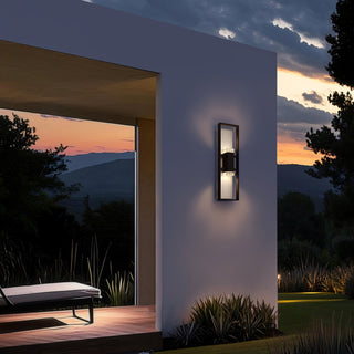 Mars Wall Sconce  Sand Black