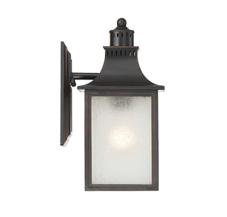 Monte Grande 1-Light Outdoor Wall Lantern in Slate