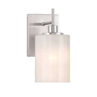 1-Light Wall Sconce in Brushed Nickel