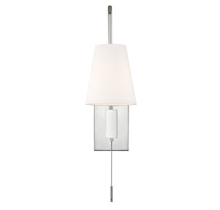 Owen 1-Light Adjustable Wall Sconce in Polished Nickel