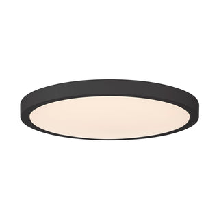 15" LED Flush Mount in Black