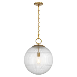 Cabot 1-Light Pendant in Warm Brass