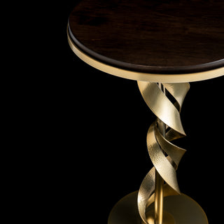 Folio Wood Top Accent Table