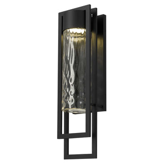 2 Step Wall Sconce  Sand Black