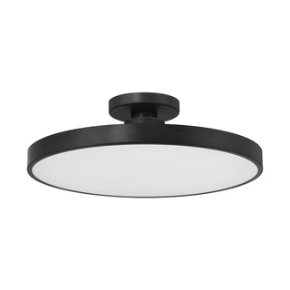 Thayer 1-Light LED Ceiling Light in Matte Black