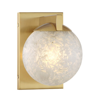 Darien 1-Light Wall Sconce in Warm Brass