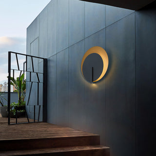Eclispe Wall Sconce  Sand Black
