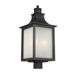 Monte Grande 3-Light Outdoor Post Lantern in English Bronze