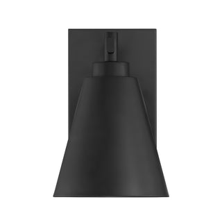 Ryder 1-Light Outdoor Wall Lantern in Matte Black