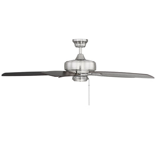 Wind Star 52" Ceiling Fan in Brushed Pewter