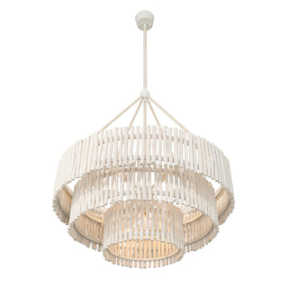 Phong 9-Light Chandelier in Blanco