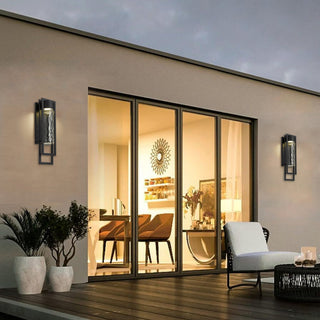 2 Step Wall Sconce  Sand Black