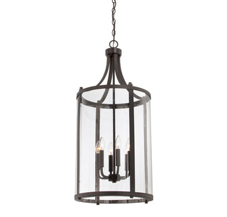 Penrose 6-Light Pendant in English Bronze