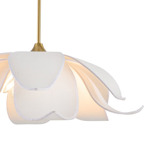 Elsie 6-Light Pendant in Warm Brass by Breegan Jane
