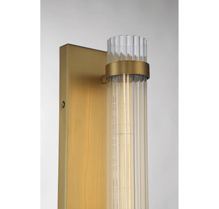 Willmar 1-Light Wall Sconce in Warm Brass