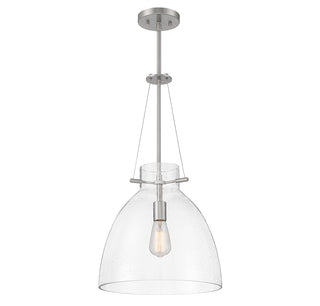 Foster 1-Light Pendant in Satin Nickel