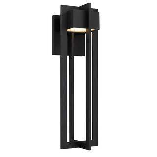 4 Bar Wall Sconce  Sand Black