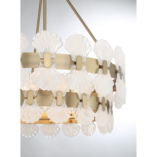 Bancroft 5-Light Chandelier in Noble Brass