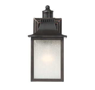 Monte Grande 1-Light Outdoor Wall Lantern in Slate