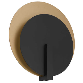 Eclispe 18 Inch Outdoor Wall Sconce in Sand Black Finish