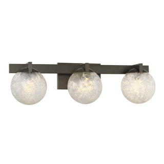 Darien 3-Light Bathroom Vanity Light in Mediterranean Bronze