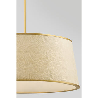 Sombra 6-Light Pendant in Spun Gold by Breegan Jane