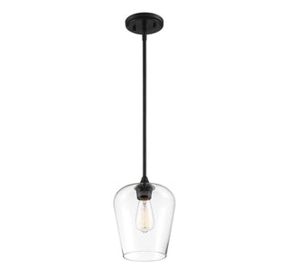 Octave 1-Light Pendant in Black