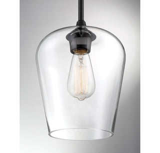 Octave 1-Light Pendant in Black