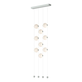 Abacus 9-Light Ceiling-to-Floor LED Pendant