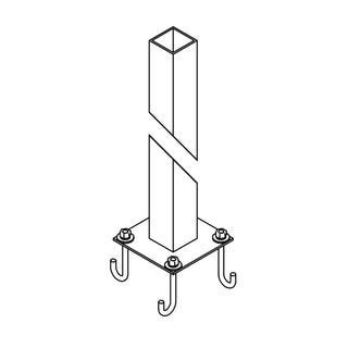 Square Outdoor Post