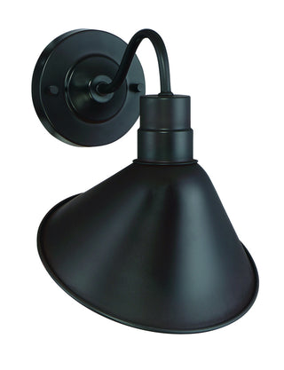 1-Light Outdoor Wall Lantern in Oil Rubbed Bronze