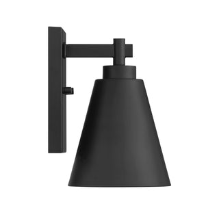 Ryder 1-Light Outdoor Wall Lantern in Matte Black