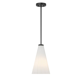 Bristol 1-Light Pendant in Matte Black