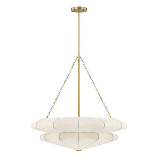 Coppell 3-Light Pendant in Warm Brass