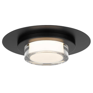 Plate Flush Mount in Sand Black
