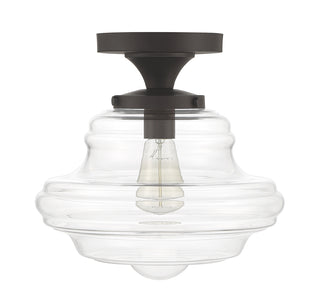 1-Light Ceiling Light in Oil Rubbed Bronze