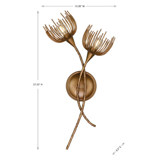 Protea 2-Light Wall Sconce in Manchester by Breegan Jane