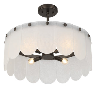 Ashton 4-Light Convertible in Mediterranean Bronze