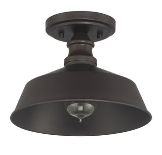1-Light Ceiling Light in Oil Rubbed Bronze