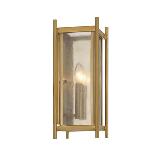 Jacobs 2-Light Wall Sconce in Warm Brass