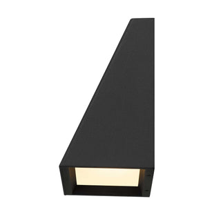 Slant Wall Sconce  Sand Black