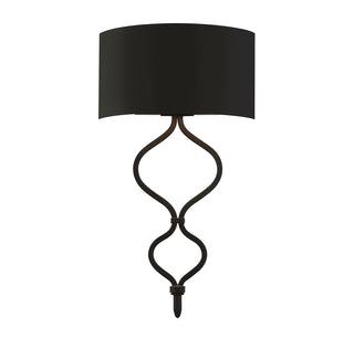 Como LED Wall Sconce in Matte Black