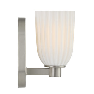 Baldwin 1-Light Wall Wall Sconce in Satin Nickel