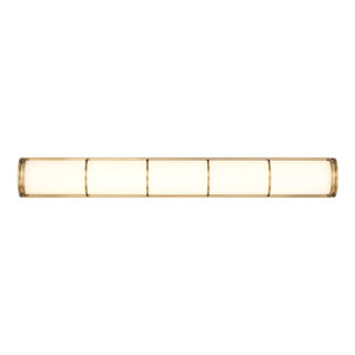 Harper LED Bathroom Vanity Light in Warm Brass